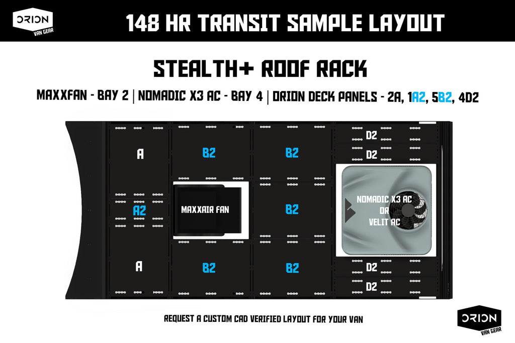 Transit Roof Deck Panels 2.0 – Flush Hardware