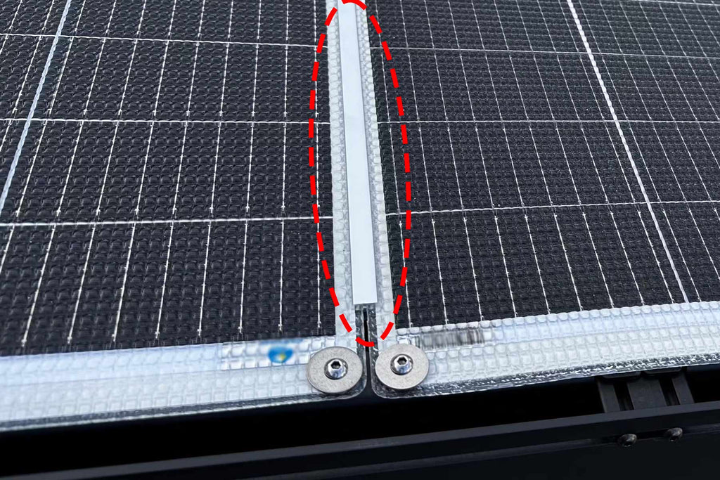 Walkable Solar H Channel Mounting Rails (Pair)