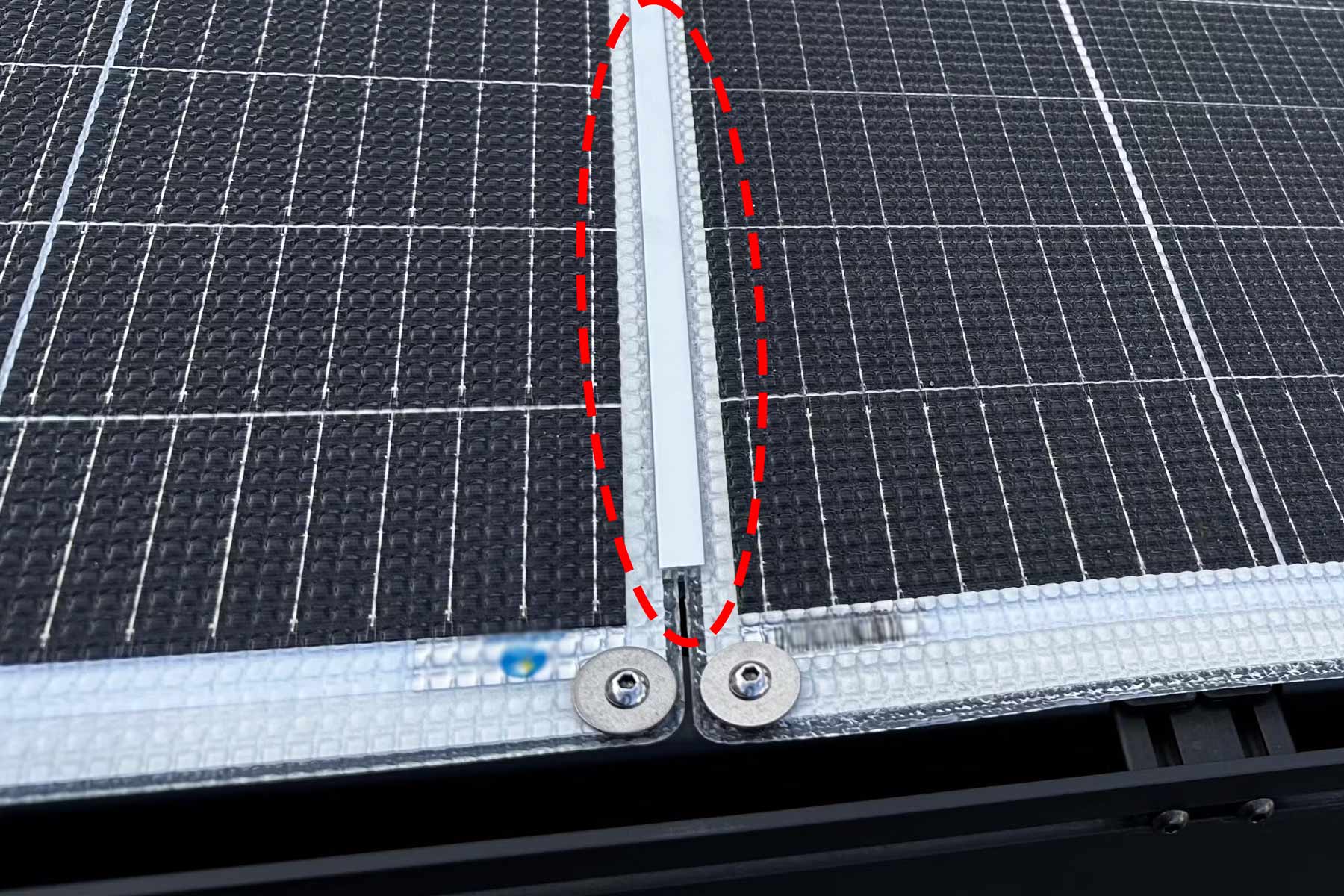 Walkable Solar H Channel Mounting Rails (Pair)