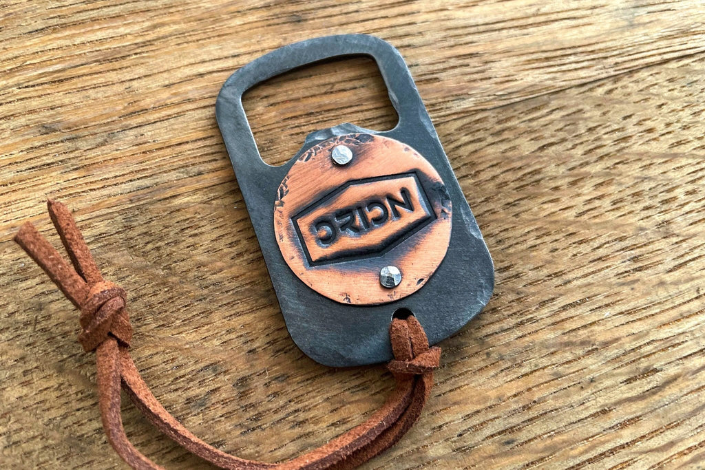 Hand Forged Keychain Bottle Opener